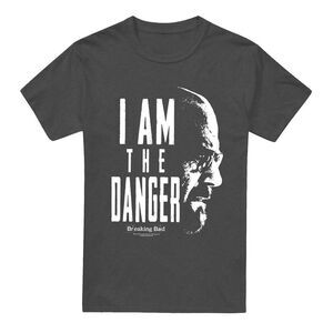 Breaking Bad Unisex Adult I Am The Danger T-Shirt / Charcoal